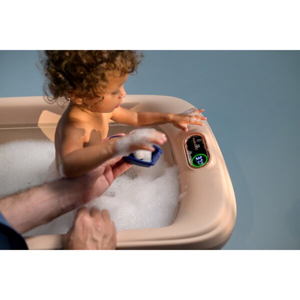 Cadita Pliabila Maxi-Cosi Indigo si Indigo Plus, 0-4 ani, cu Termometru HighSense
