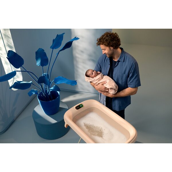 Cadita Pliabila Maxi-Cosi Indigo si Indigo Plus, 0-4 ani, cu Termometru HighSense