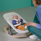 Cadru balansoar pentru set nou-nascut Bugaboo Giraffe Neutral Wood
