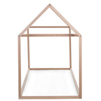 Cadru pat casuta Childhome 90x200 cm Lemn Natural