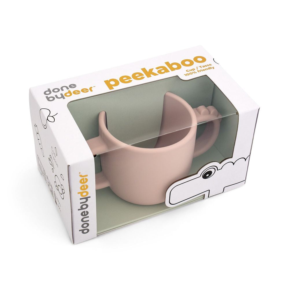 Cana cu doua manere Done by Deer Peekaboo Croco Powder