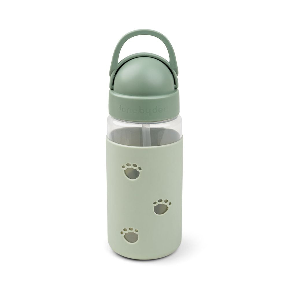 Cana cu pai Done by Deer Easy-grip Elphee Green 350 ml