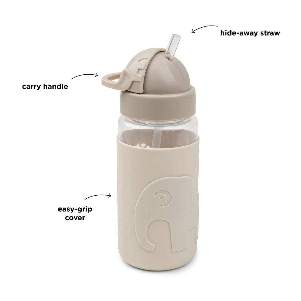 Cana cu pai Done by Deer Easy-grip Elphee Sand 350 ml