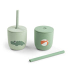 Set 2 Cani cu Pai Silicon Done by Deer 120 ml
