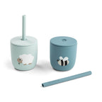 Set 2 Cani cu Pai Silicon Done by Deer 120 ml