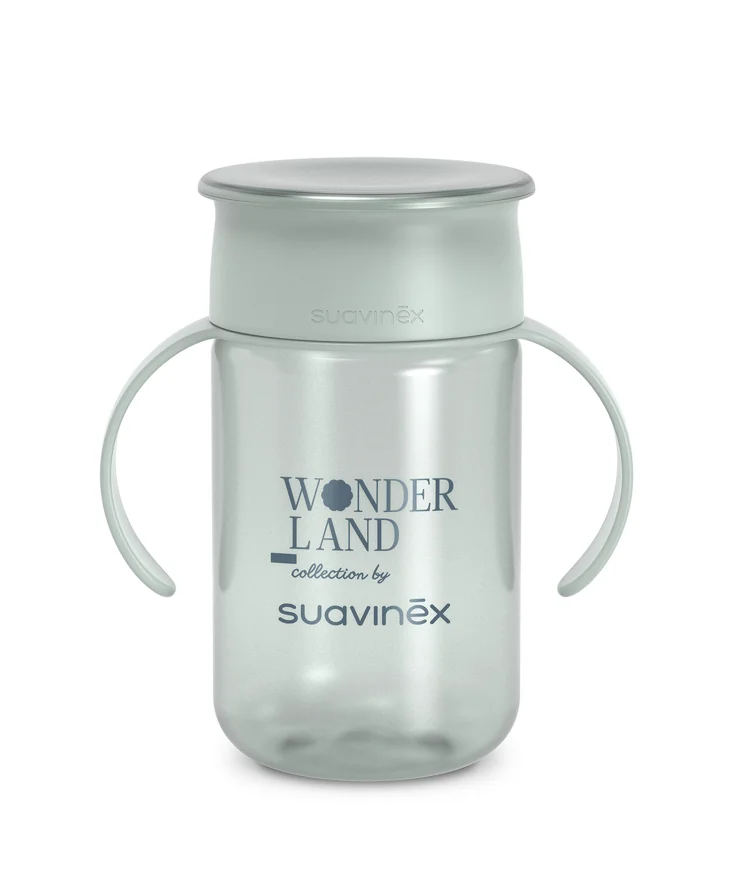 Cana de antrenament 360 Suavinex Wonderland 340 ml
