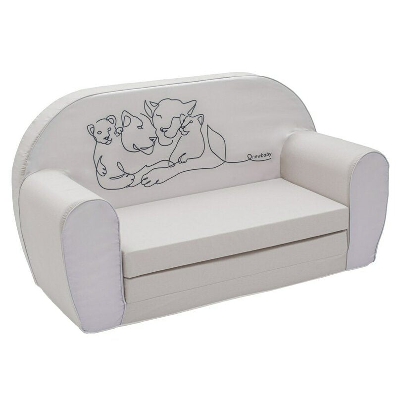 Canapea extensibila New Baby Lion Family, 42x78x35 cm – canapeaua pliată