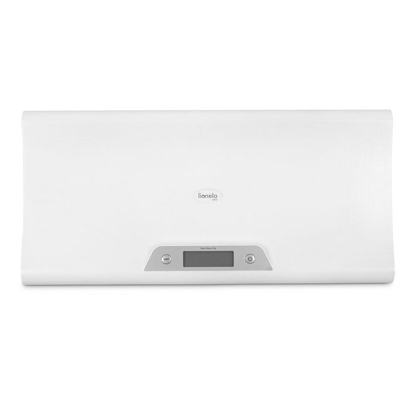 Cantar electronic pentru bebelusi Lionelo BabyBalance, Alb