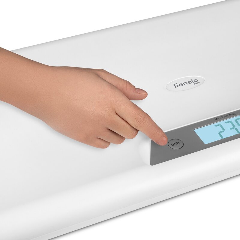 Cantar electronic pentru bebelusi Lionelo BabyBalance, Alb