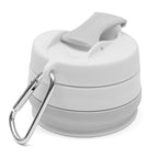 Cana pliabila New Baby 350 ml, Gri – cana pliată și carabiniera