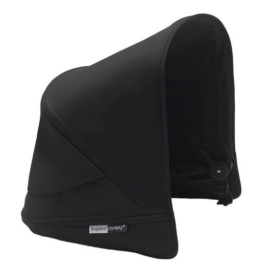 Capotină Cărucior Bugaboo Donkey 3 Black Protecție UPF 50+