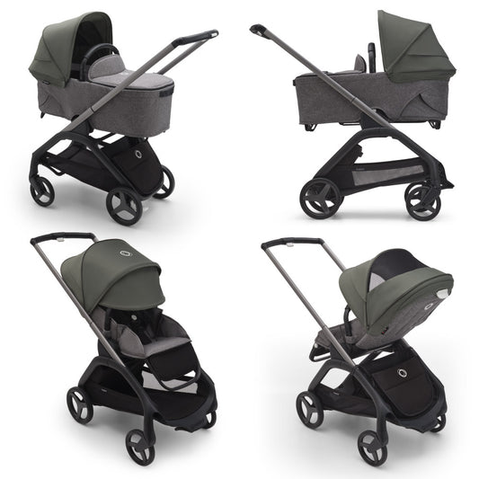 Capotina carucior Bugaboo Dragonfly Forest Green