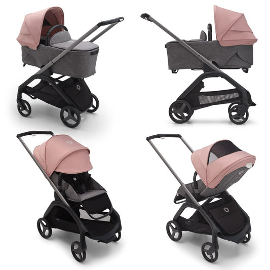 Capotina carucior Bugaboo Dragonfly Morning Pink