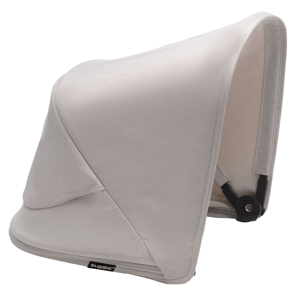 Capotină Cărucior Bugaboo Fox 3 Lynx Misty White Protecție UPF 50+