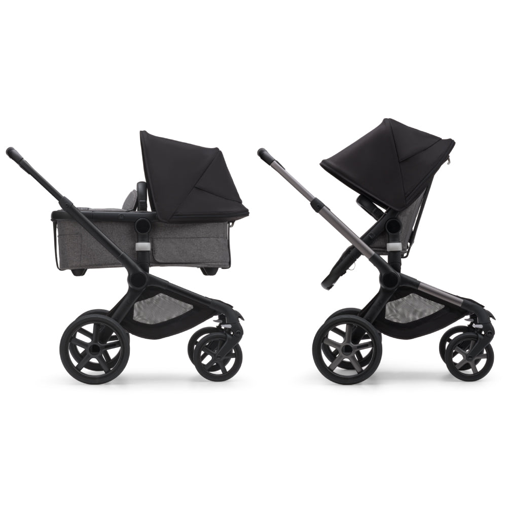 Capotina carucior Bugaboo Fox 5 Lynx Midnight Black