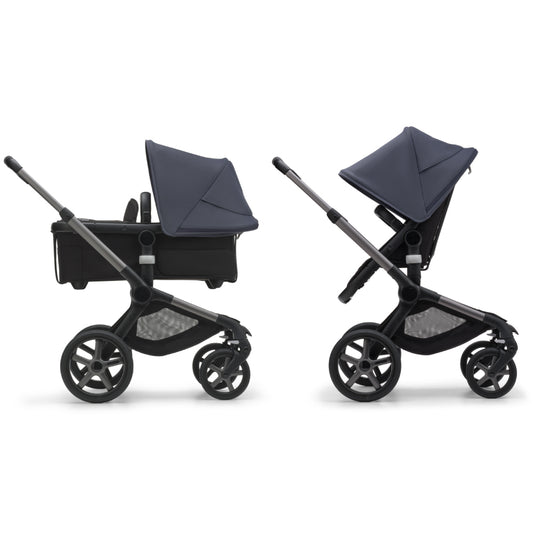 Capotina carucior Bugaboo Fox 5 Lynx Stormy Blue