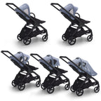 Capotina cu extensie plasa insecte Bugaboo Dragonfly Seaside Blue