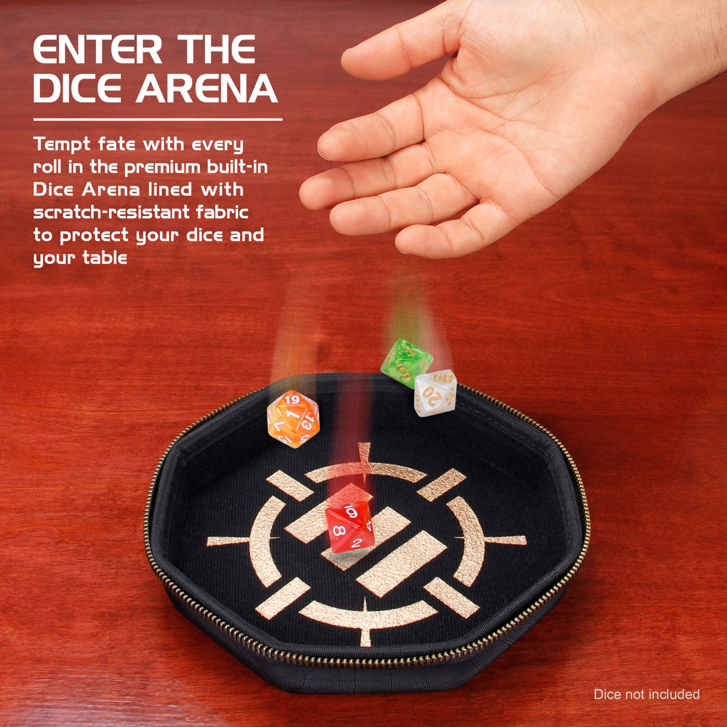 Carcasă Zaruri DnD Ancient Bronze - Protecție Premium pentru Zarurile Tale Favorite