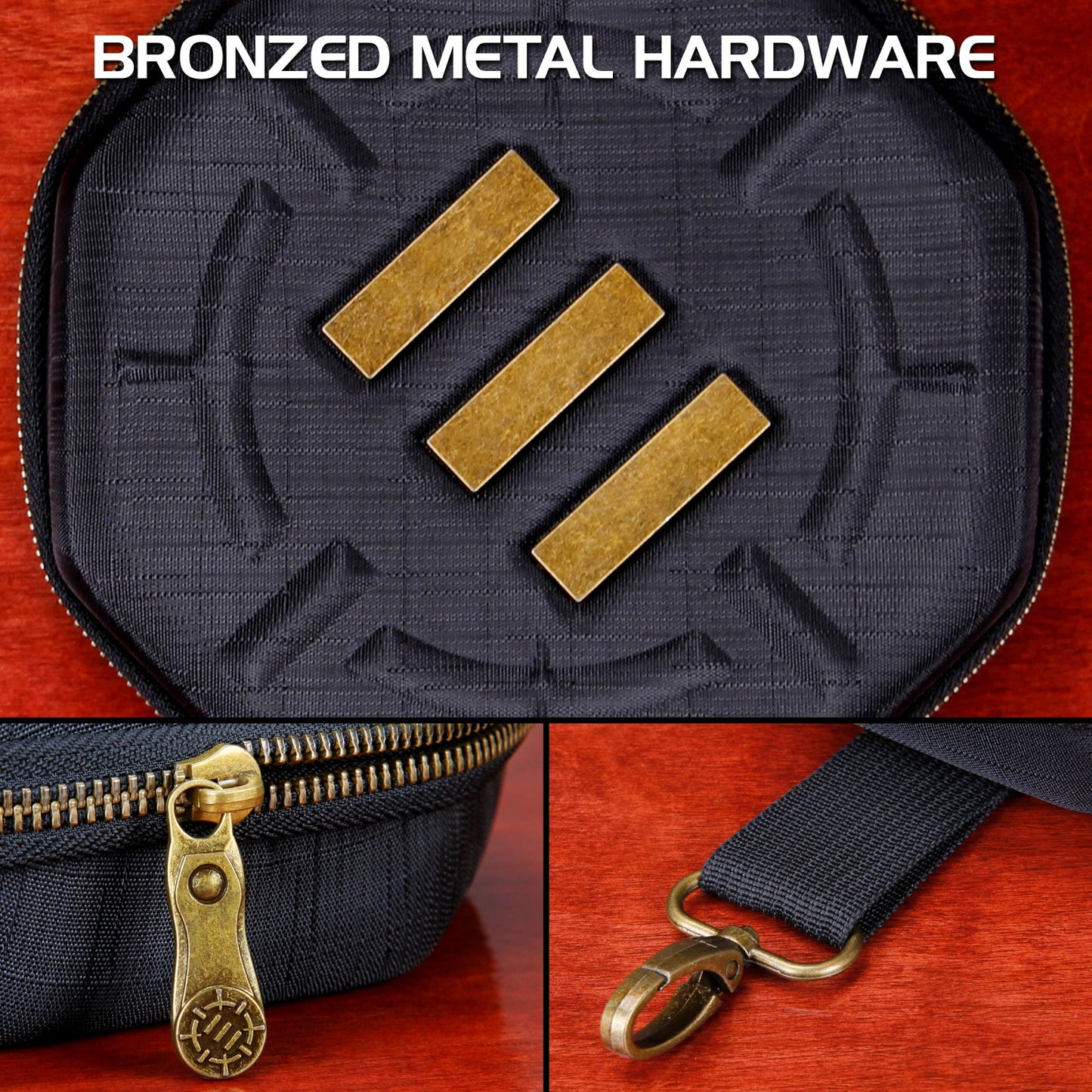 Carcasă Zaruri DnD Ancient Bronze - Protecție Premium pentru Zarurile Tale Favorite