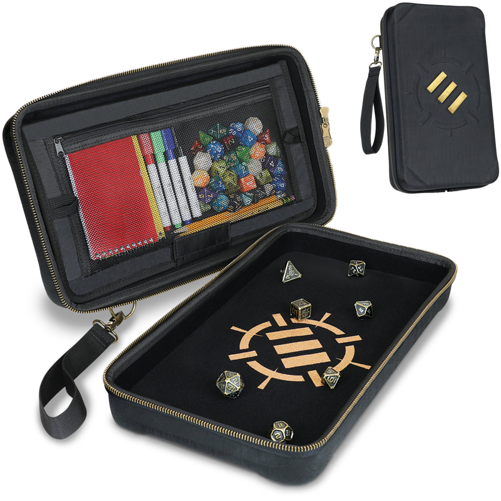 Carcasă Zaruri DnD XL Ancient Bronze - Protecție Premium pentru Colecția Ta de Zaruri