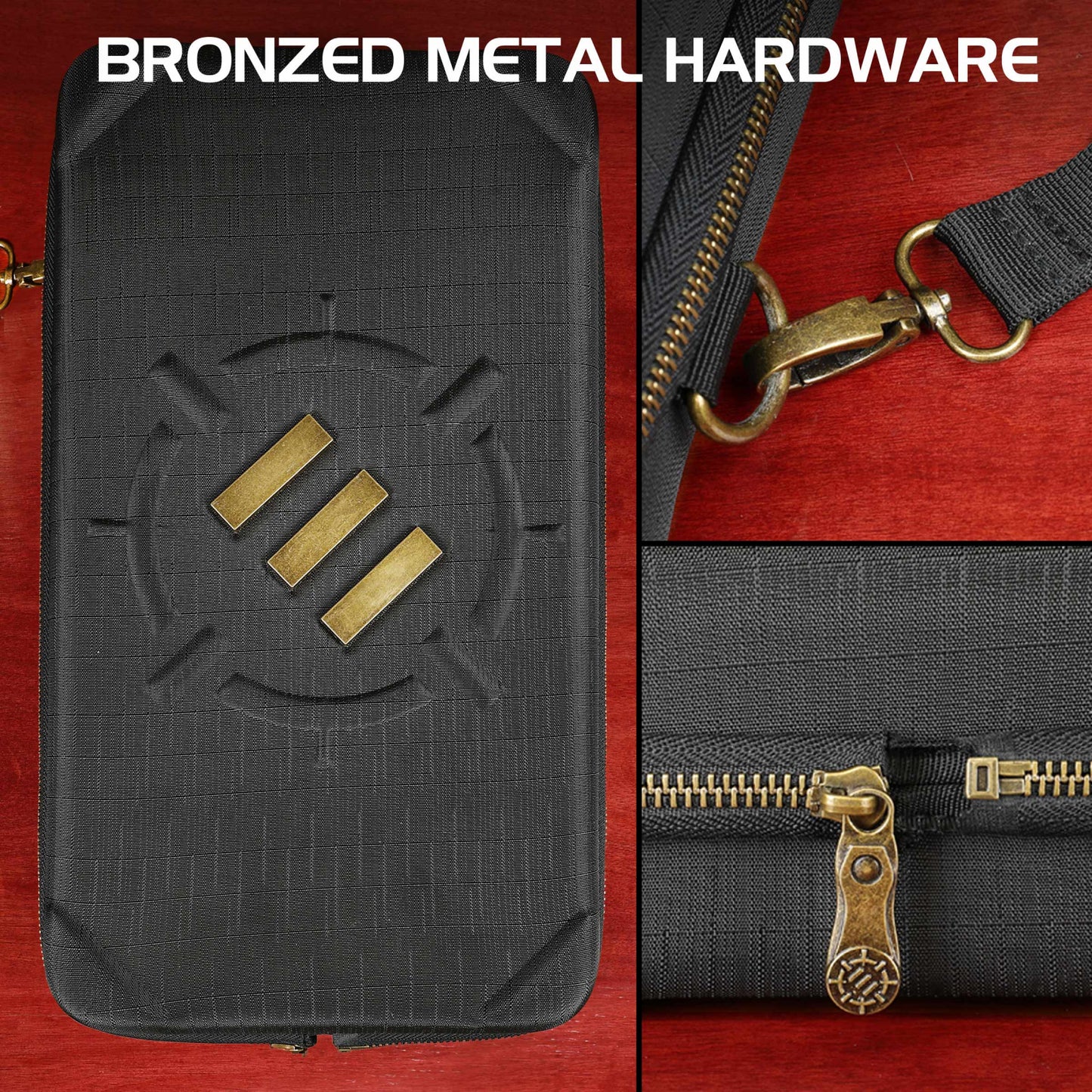 Carcasă Zaruri DnD XL Ancient Bronze - Protecție Premium pentru Colecția Ta de Zaruri