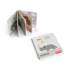 Carticica jucarie educativa anotimpuri Done by Deer Croco Colour Mix, imagine 3