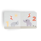 Carticica jucarie educativa numarat Done by Deer Elphee Colour Mix, imagine 2