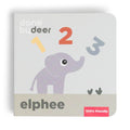 Carticica jucarie educativa numarat Done by Deer Elphee Colour Mix, imagine 1