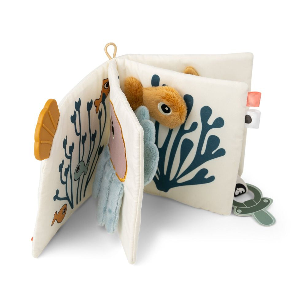 Carticica senzoriala cu activitati Done by Deer Sea Friends Colour Mix