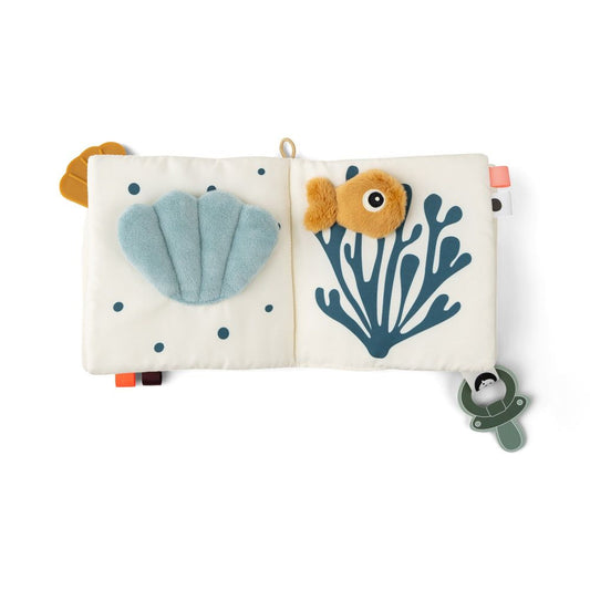Carticica senzoriala cu activitati Done by Deer Sea Friends Colour Mix