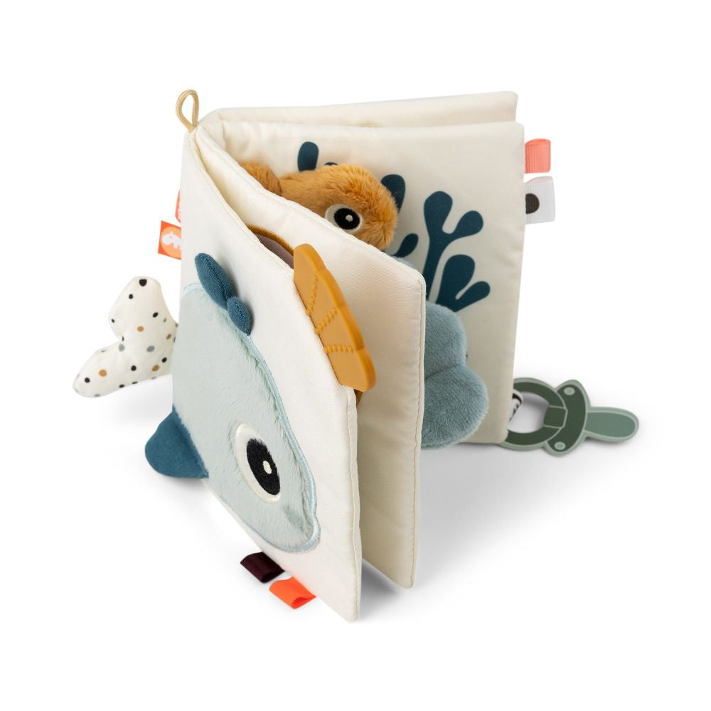 Carticica senzoriala cu activitati Done by Deer Sea Friends Colour Mix
