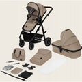 Carucior 2 in 1 Lionelo Amber Bej - vedere de ansamblu