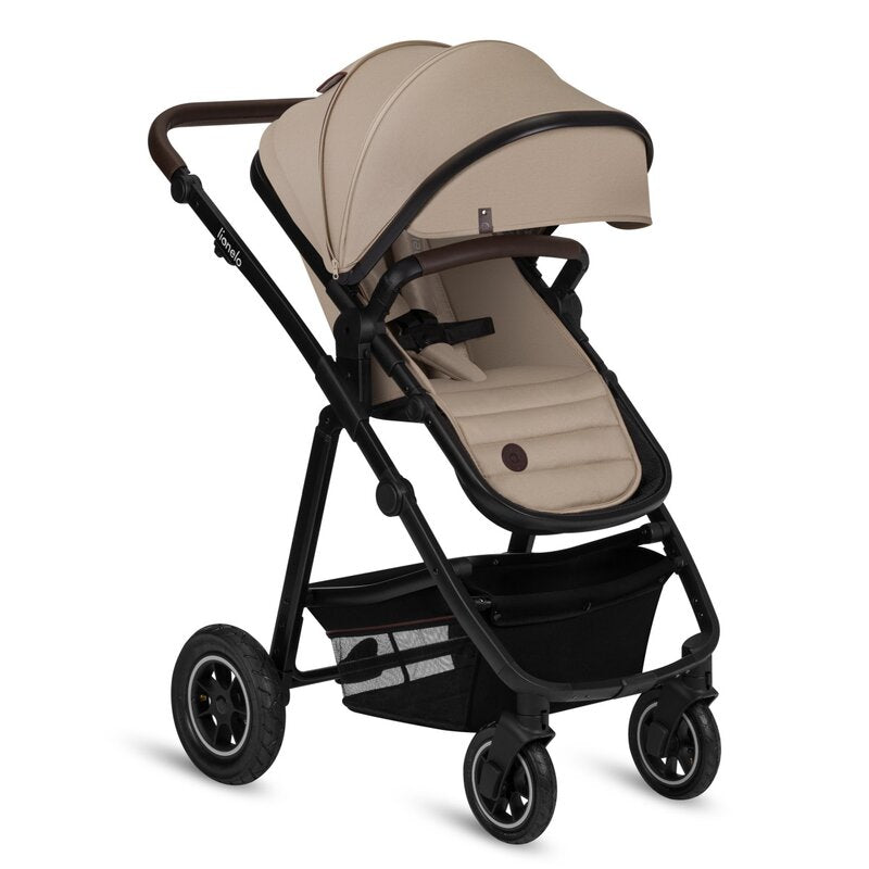 Carucior 2 in 1 Lionelo Amber Bej - scaun sport reversibil