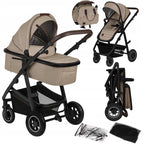 Carucior 2 in 1 Lionelo Amber Bej - copertina XXL