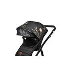 Carucior 2 in 1 Lionelo Amber Lovin, Editie limitata, Negru