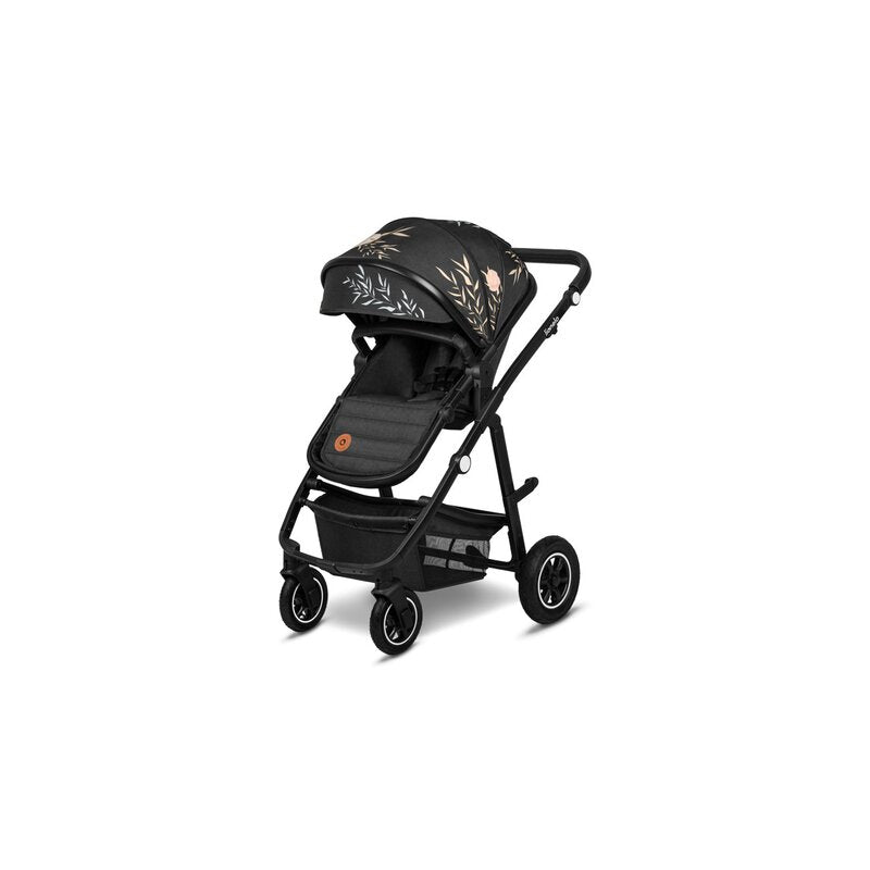 Carucior 2 in 1 Lionelo Amber Lovin, Editie limitata, Negru