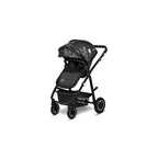 Carucior 2 in 1 Lionelo Amber Lovin, Editie limitata, Negru