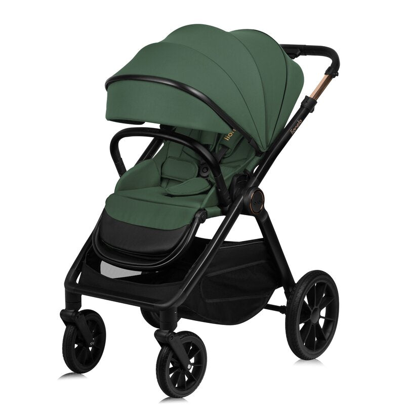 Carucior 2 in 1 Lionelo Layla Verde, imagine 6