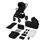Carucior 2 in 1 Lionelo Layla Negru, imagine 4