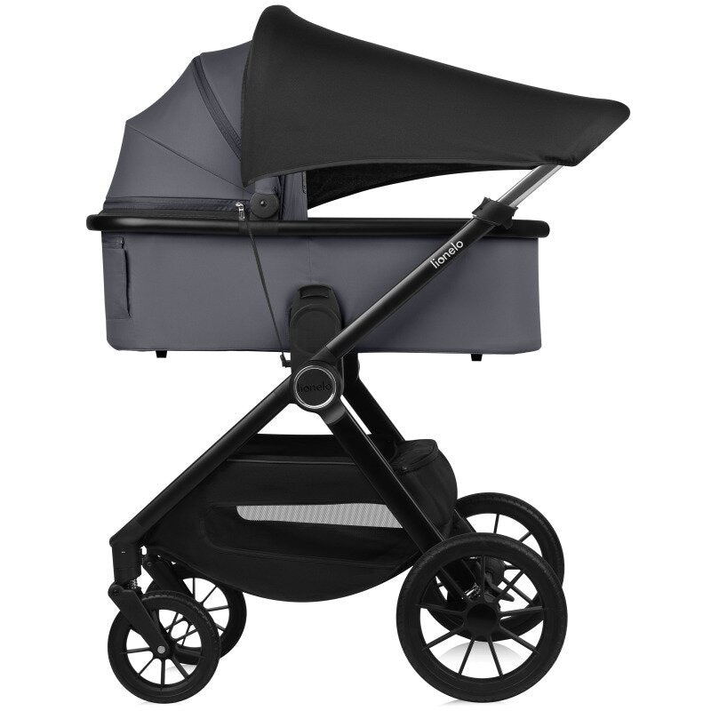 Carucior 2 in 1 Lionelo Layla Gri, imagine 8