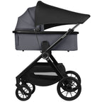 Carucior 2 in 1 Lionelo Layla Gri, imagine 8