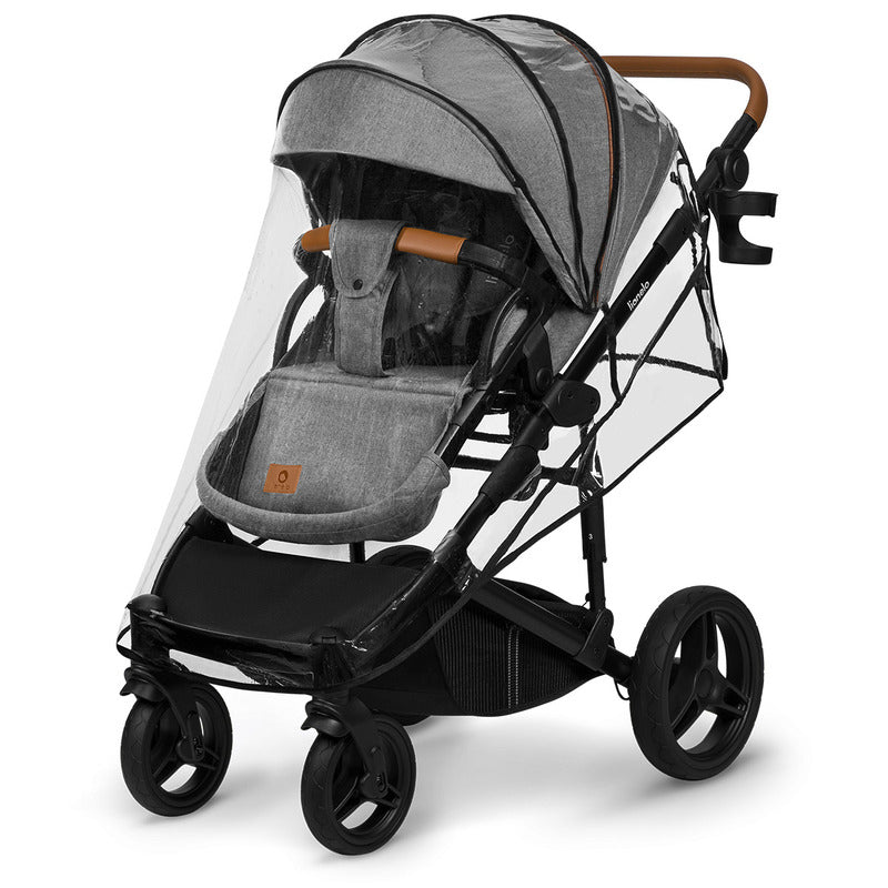 Carucior 2 in 1, Lionelo, Mari Tour, Cu landou individual si salteluta moale, Reversibil, Maner ajustabil, Plasa de tantari, Husa de picioare, Geanta parinti, 22 kg, Conform cu standardele europene de