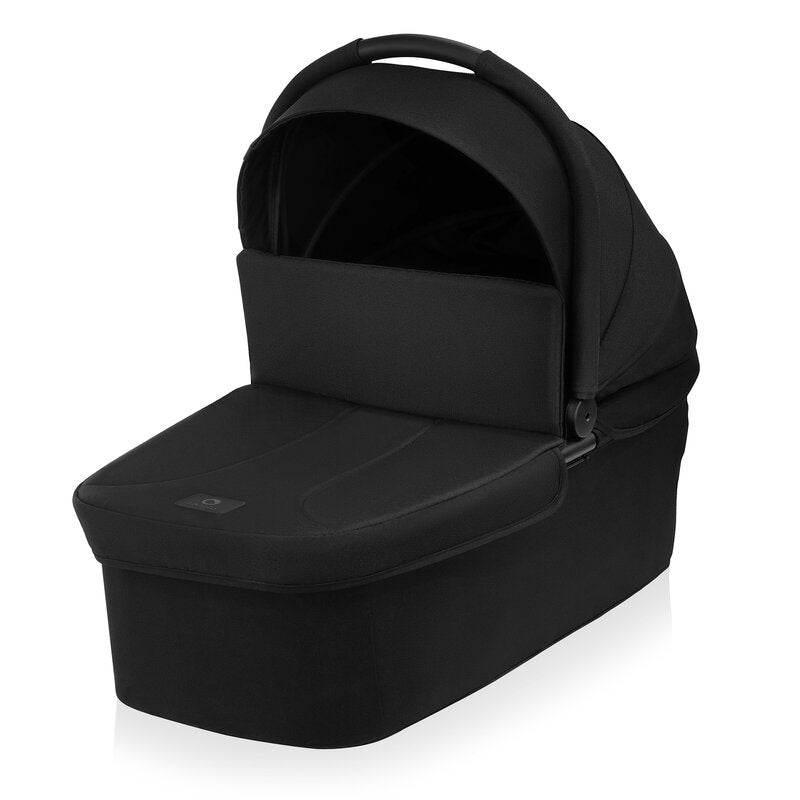 Carucior 2 in 1, Lionelo, Meril, Cu landou si scaun cu dimensiune XL, Reversibil, Cu sistem de ventilatie 3D, Cu accesorii, Pana la 22 kg, Conform cu EN1888-1 EN1888-2, EN1466, Negru