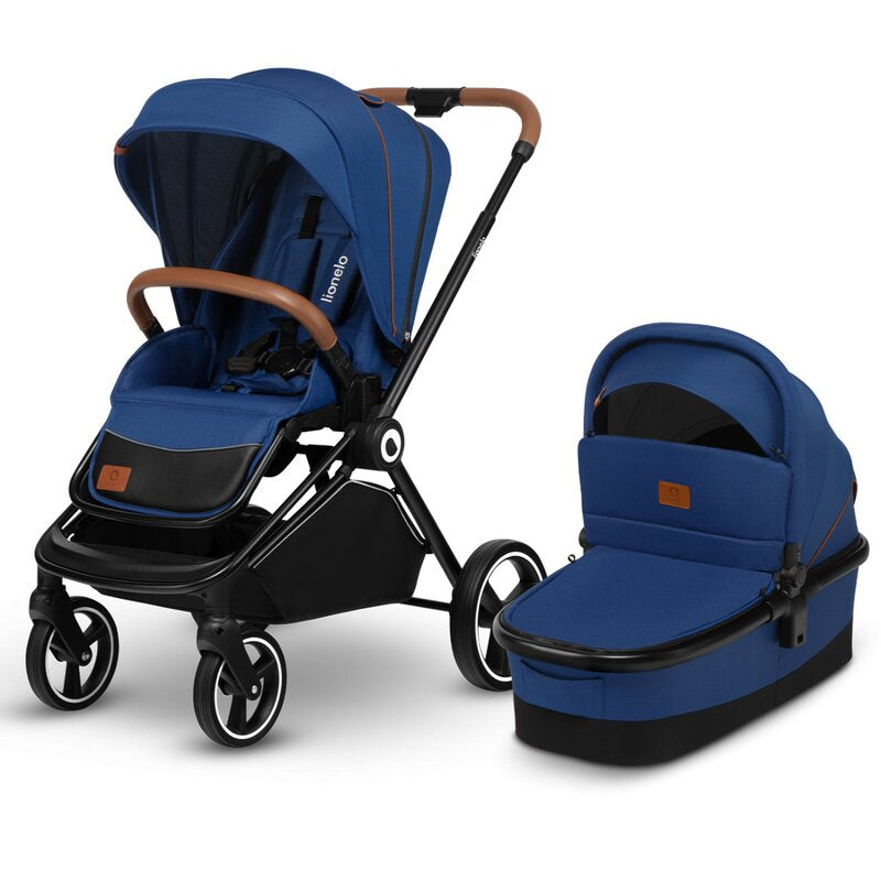 Carucior 2 in 1 Lionelo Mika, Albastru - carucior sport
