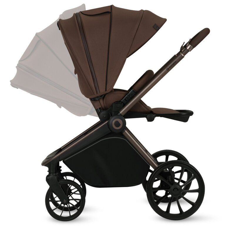 Carucior 2 in 1, Lionelo, Mika Plus, Cadru din aluminiu, Cu landou intarit si salteluta moale, Reversibil, Cu sistem de ventilatie 3D, Cu accesorii, Pana la 22 kg, Conform cu EN1888-1 EN1888-2, EN1466