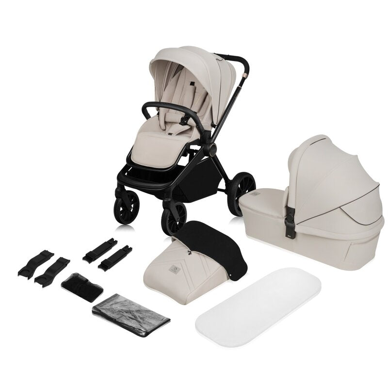 Carucior 2 in 1 Lionelo Mika Plus, Bej