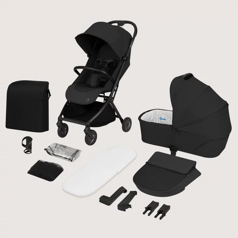 Carucior 2 in 1 Lionelo Sia Flex Negru, imagine 4