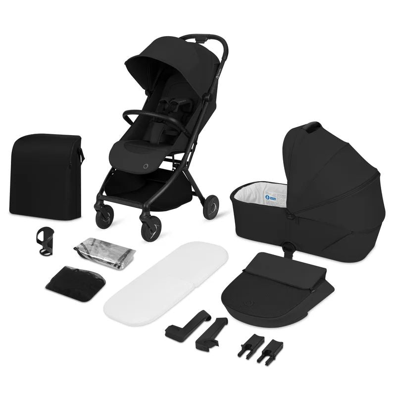 Carucior 2 in 1 Lionelo Sia Flex Negru, imagine 3