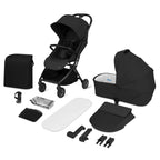 Carucior 2 in 1 Lionelo Sia Flex Negru, imagine 3