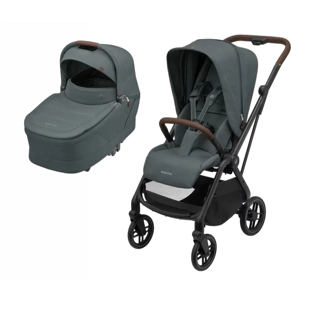 Carucior 2 in 1 Maxi-Cosi Leona 2 cu landou Sense
